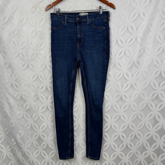 Free People High Rise Long And Lean Jean Size 30 - Picture 11 of 11